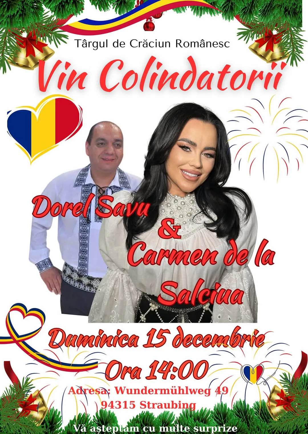 Vin Colindatorii la Straubing