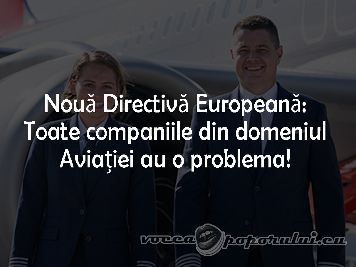 Nouă Directivă Europeană: Toate companiile din domeniul Aviației au o problema din 2025!