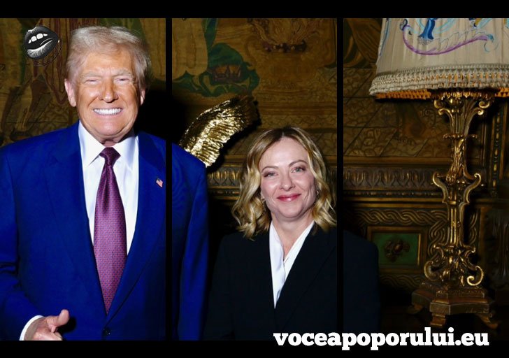 Întâlnirea dintre Donald Trump și Giorgia Meloni la Mar-a-Lago