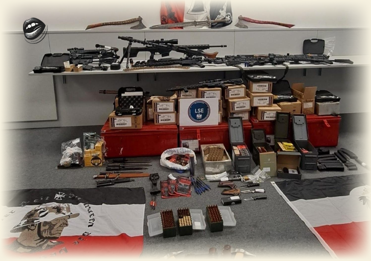 Un german din Stiria prins cu arsenal de arme și muniție, după ce posta mesaje naziste pe internet – și totuși a fost lăsat liber!