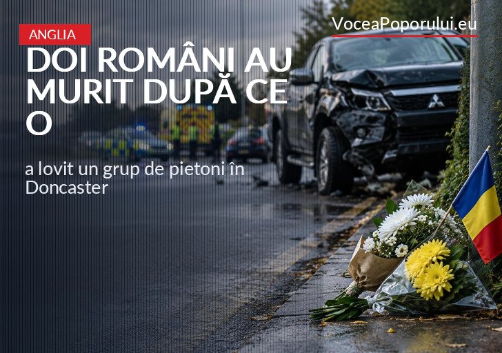 Imagine reprezentativă pentru: Doi români au murit după ce o camionetă a lovit un grup de pietoni în Doncaster – VoceaPoporului.eu