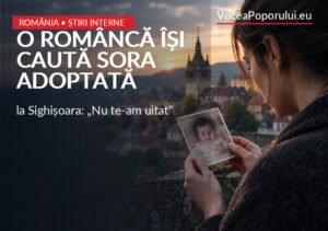 Imagine reprezentativă pentru: O româncă își caută sora adoptată în 1991, la Sighișoara: „Nu te-am uitat” – VoceaPoporului.eu